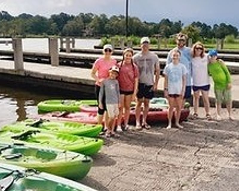 Family Kayak Rental at Dog River Park in Mobile