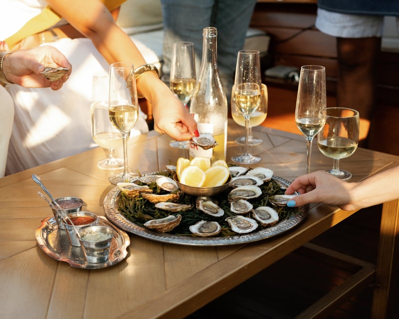 Private Oyster Cruise Charter