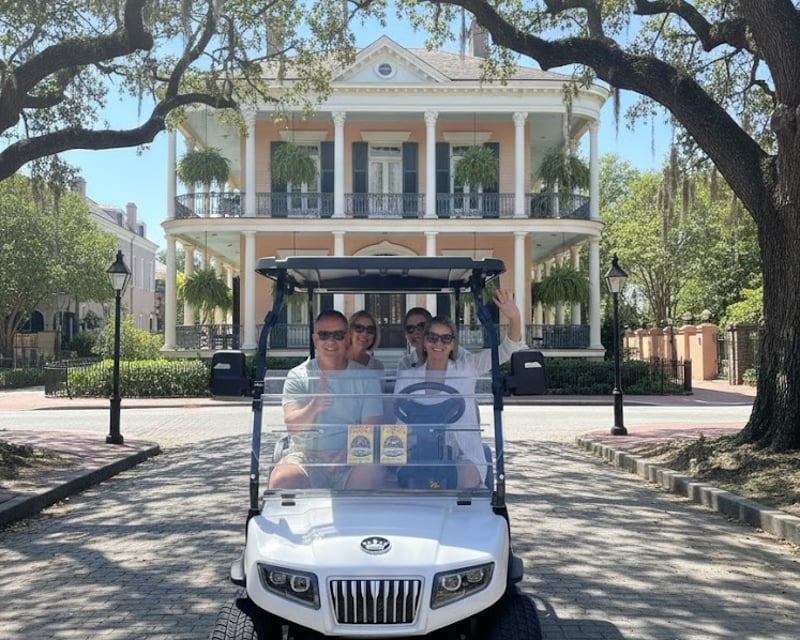 Electric Golf Cart Rental in New Orleans' French Quarter
