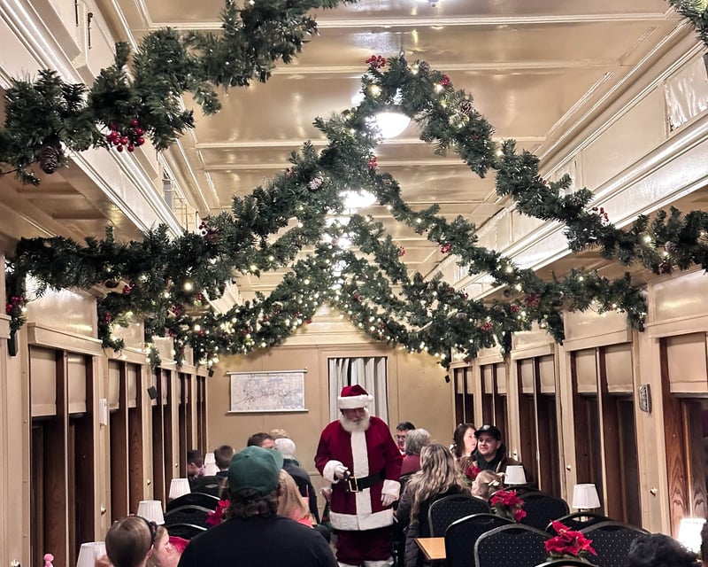 Breakfast with Santa Historic Train in Woodstown, NJ