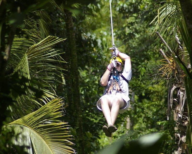 12-Line Rainforest Zipline in Dennery, St. Lucia