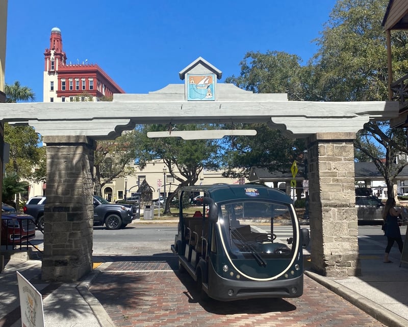 St. Augustine Boat Cruise & Golf Cart Guided Tour