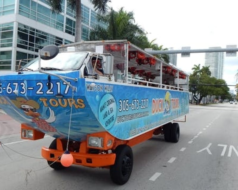 Miami Beach 90-Minute Amphibious Tour