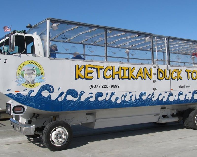 Amphibious Duck Tour of Ketchikan by Land & Sea
