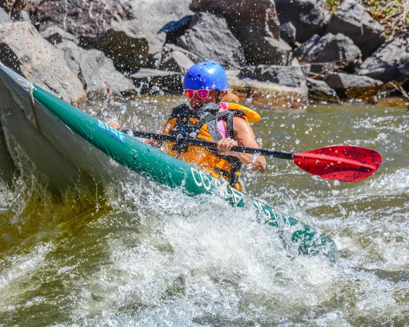 Guided Half-Day Inflatable Kayak Tour on Upper Colorado