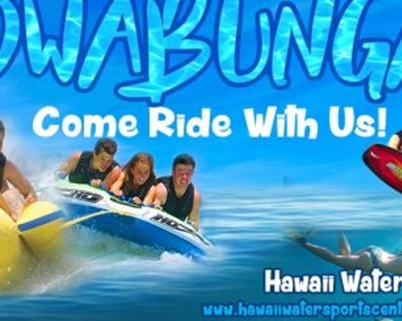 Wakeboarding or Waterskiing & Tube Ride Combo in Honolulu