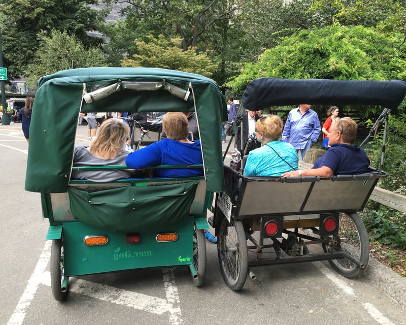 Central Park Pedicab Tour to Strawberry Fields