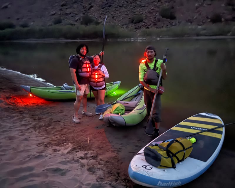 The Night Float on the Colorado River