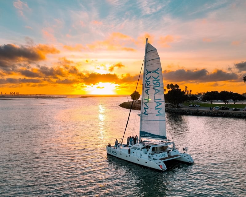 Private Catamaran Yacht Charter on San Diego Bay