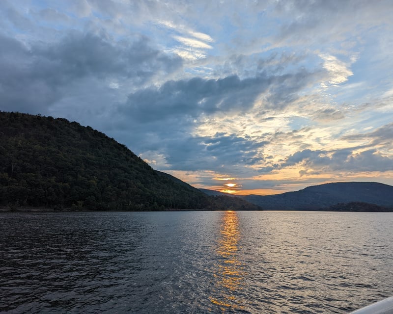 Cruise Peekskill at Sunset Through the Hudson Highlands