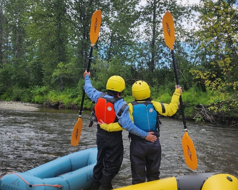 Beginner Packrafting Lesson in Anchor Point