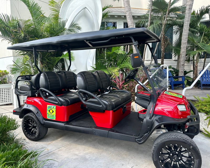 Lifted Gas Golf Cart Rental in Key West