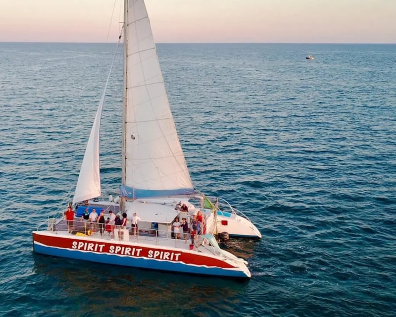 Catamaran Sail & Swim with Water Slide in Fort Lauderdale