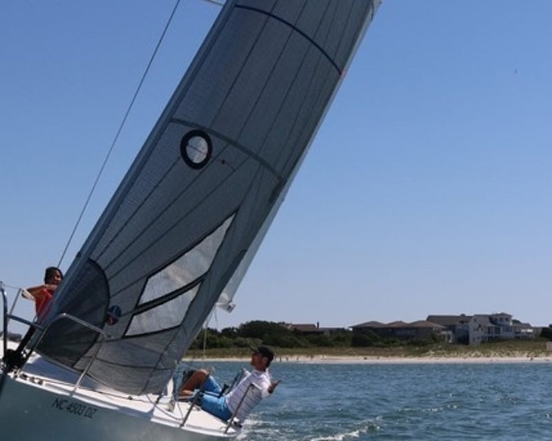 Performance Keelboat Sailing in Wrightsville Beach