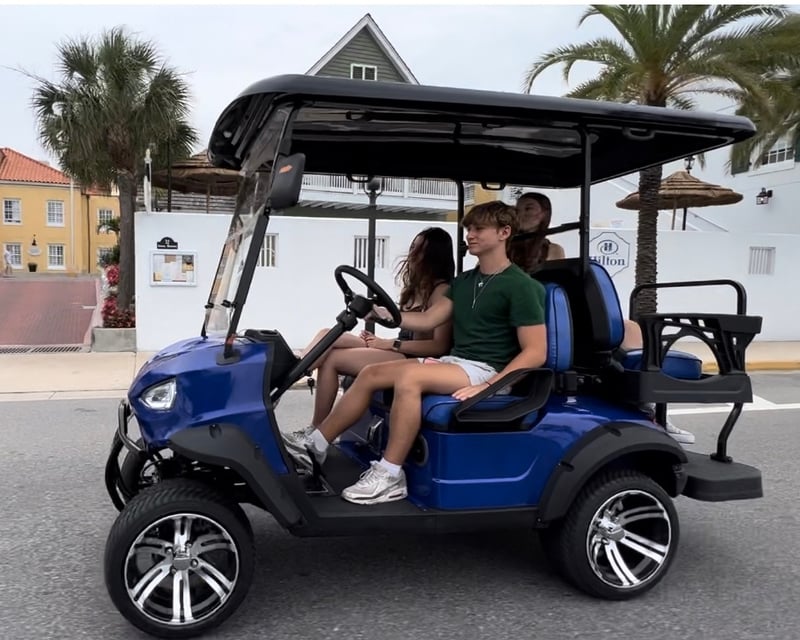 Street-Legal Golf Cart Rental in Historic St. Augustine