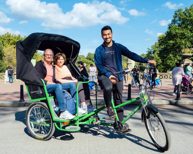 Central Park 1-Hour Guided Pedicab Tour