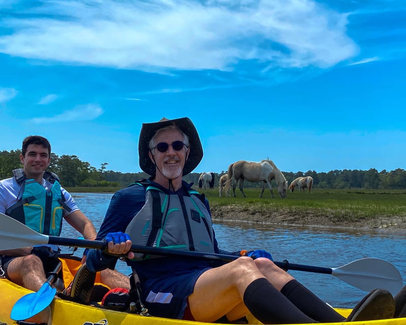 Afternoon Wild Pony Kayak Tour in Assateague
