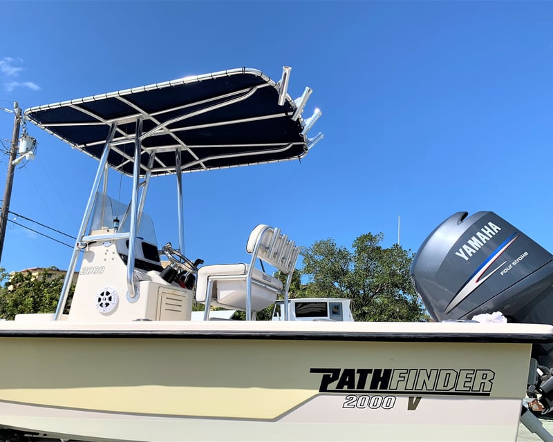 21' Backcountry Fishing Boat Rental in Key West