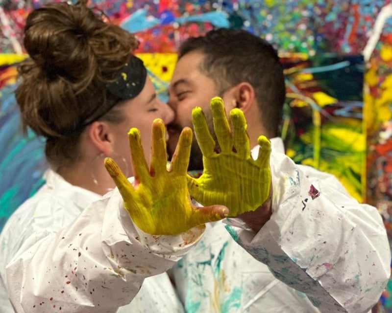 Santa Monica Couples Painting Experience