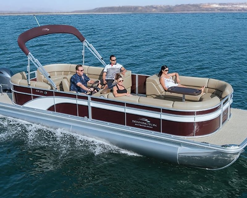 1-2 Hour South Padre Island Pontoon Boat Rental