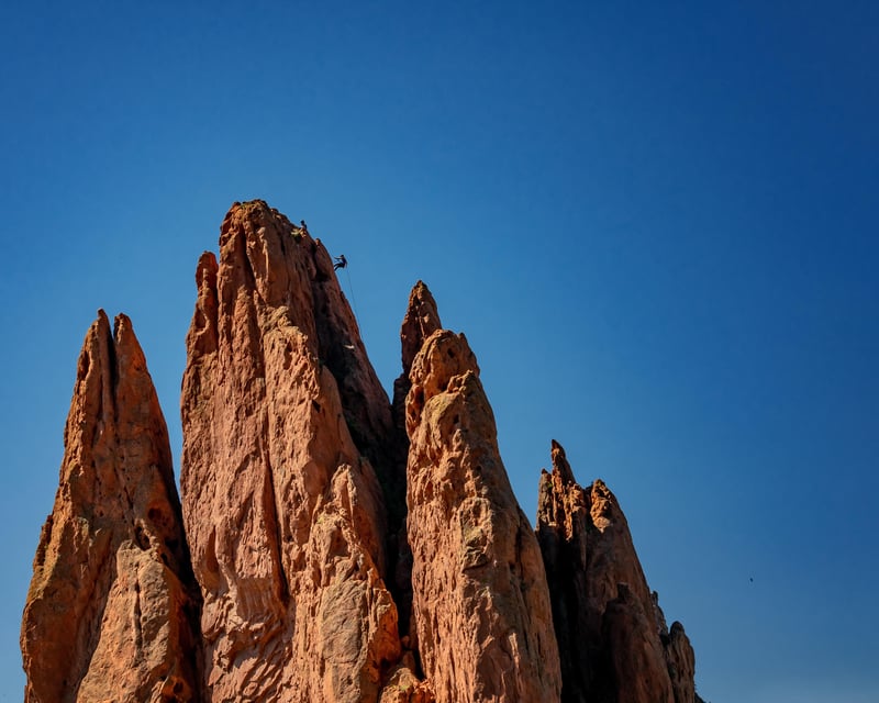 Garden of the Gods Private Rock Climbing