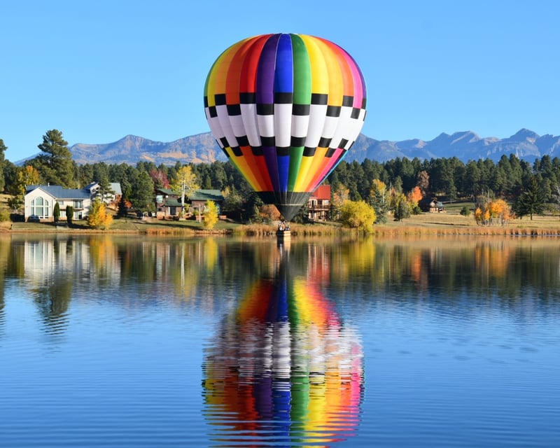 Sunrise Hot Air Balloon Flight Pagosa Springs