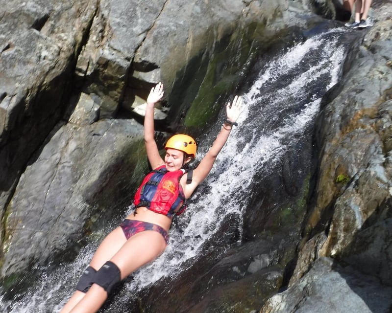 Rainforest Waterfall Slides & Swimming Tour from Fajardo