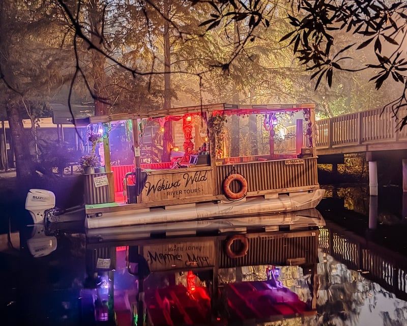 After-Dark Legends Boat Tour on the Wekiva River