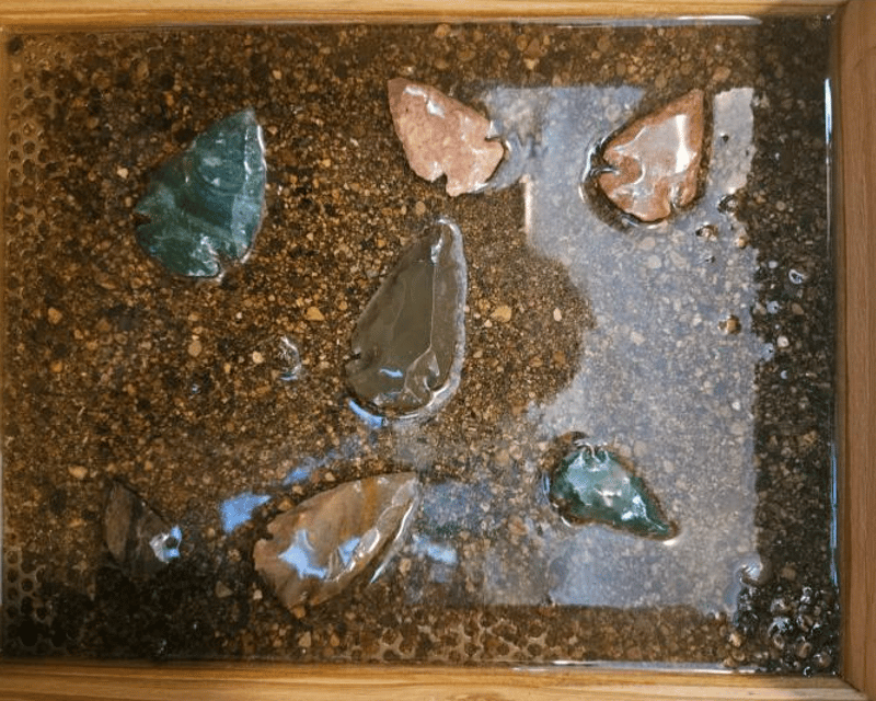 Arrowhead Gem Panning at Raccoon Mountain Caverns