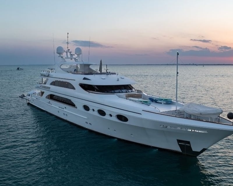 166' Mega Yacht Charter in Miami Beach