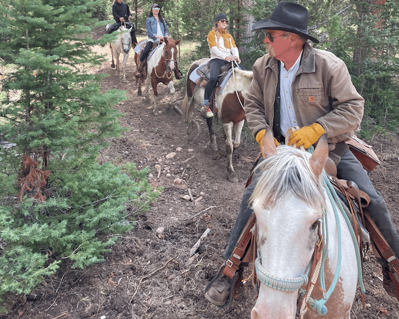 Scenic Rocky Mountain Horseback Trail Ride in Granby