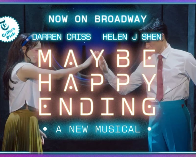 Maybe Happy Ending Broadway Musical Tickets in New York