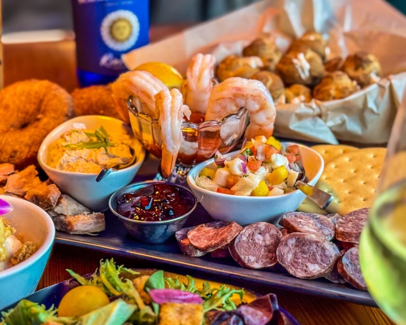 Waterfront Gourmet Feast with Bush Pilot Tales