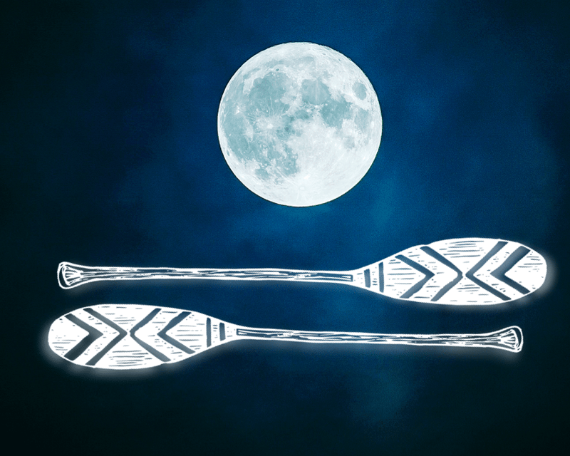 Full Moon Kayak Tour on Hammond Lake
