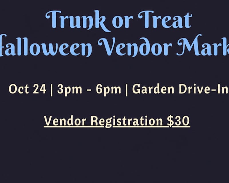Halloween Vendor Registration in West Pittston
