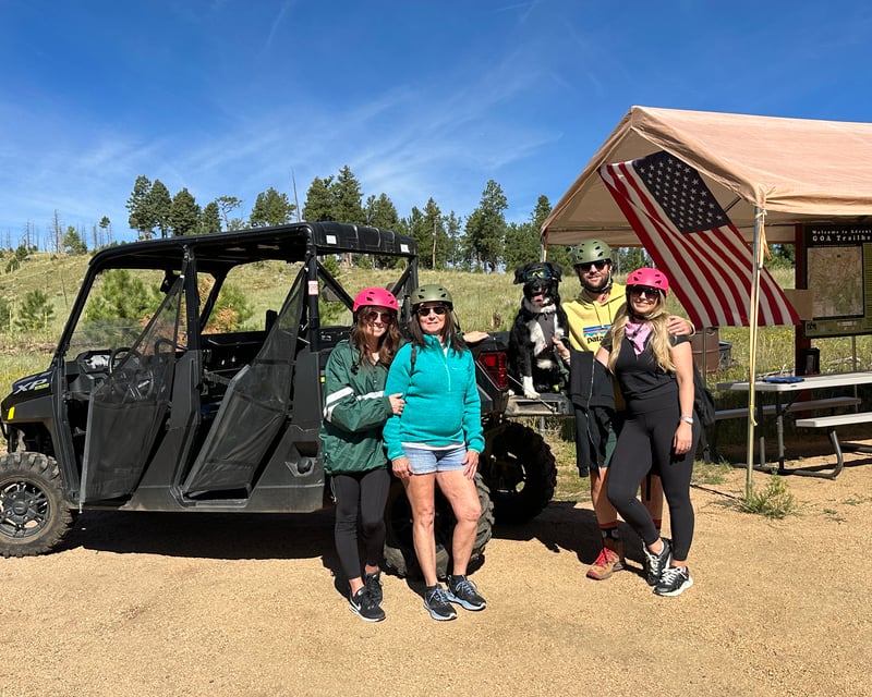 UTV Ride-Along Tour with Pikes Peak Views in Westcreek