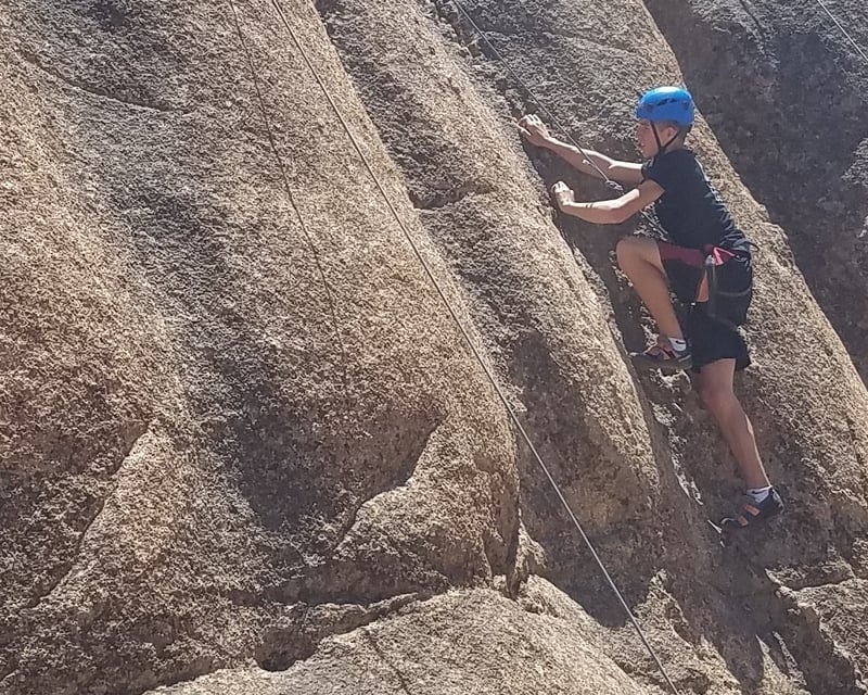 Outdoor Rock Climbing Class in Colorado Springs