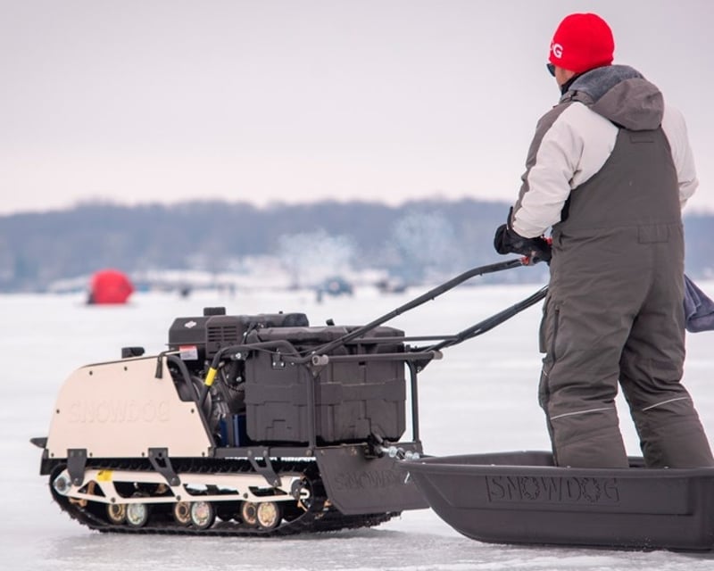 Snowdog Sport Motorized Sled Rental in Brant Lake