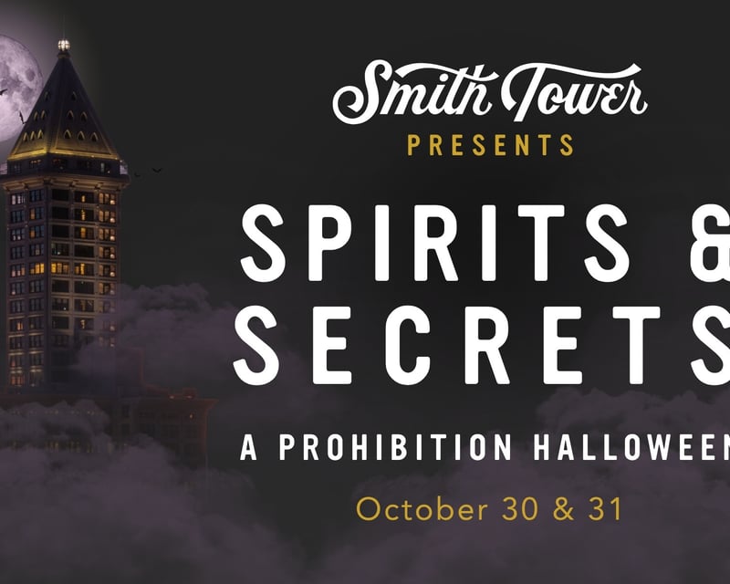 Prohibition Halloween Party at Smith Tower, Seattle