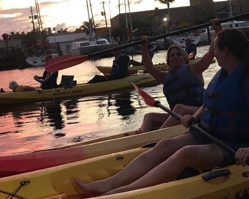Sunset Kayak & Paddleboard Tour in Fort Lauderdale