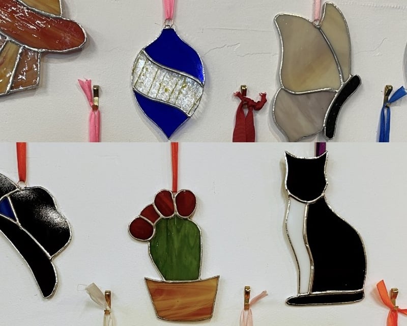 Stained Glass Suncatcher Workshop in Santa Fe