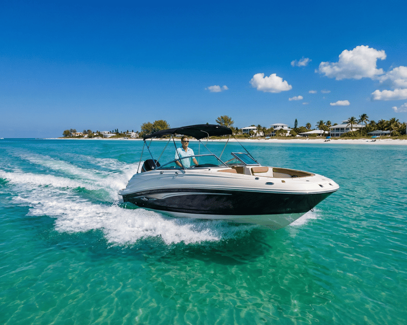 24' Bowrider Boat Rental in Sarasota