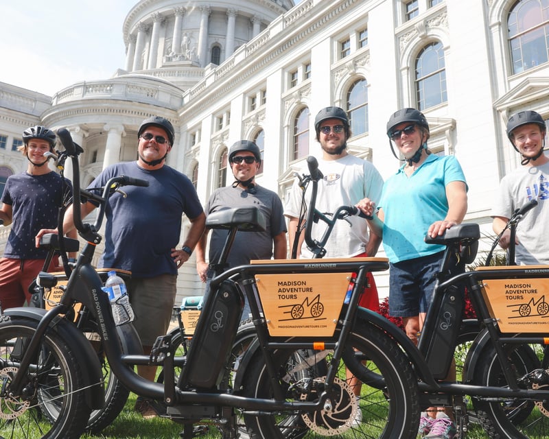 Private 2-Hour Madison Downtown eBike Tour