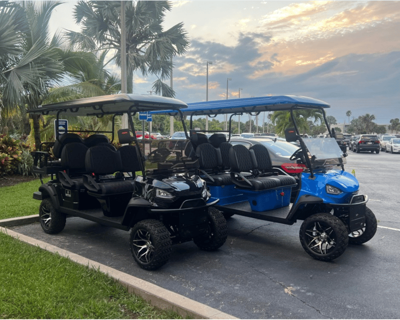 Street-Legal Lifted Golf Cart Rental in Orlando
