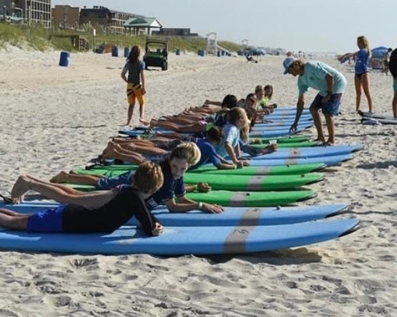 2-Hour Group Surf Lesson in Carolina Beach