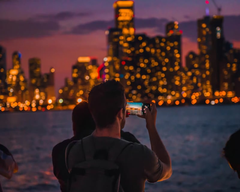 Chicago River & Lake Michigan Night Skyline Cruise