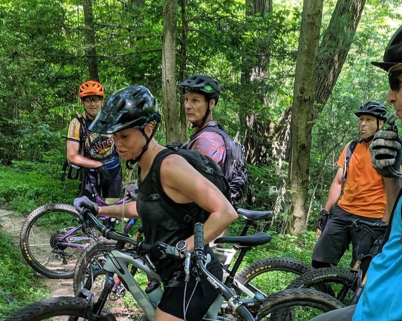 Intro Mountain Bike Ride in Michaux State Forest