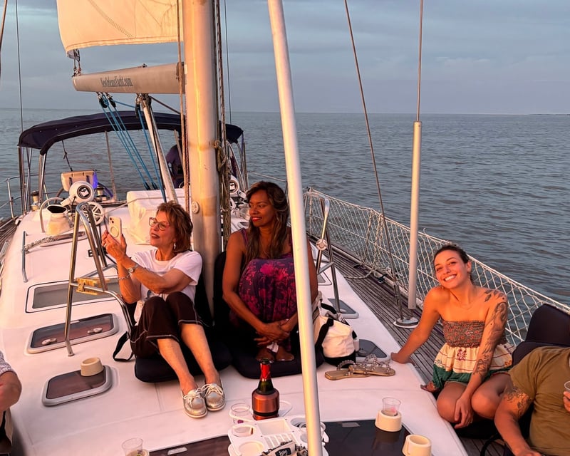 Sunset Shared Sailing Cruise in New Orleans