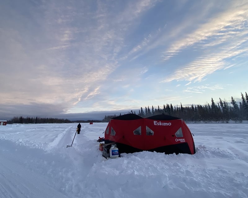 Fish, Grill & Ice Fish in Fairbanks Guided Tour