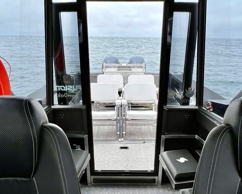 Cruise Moss Landing on a Private Whale Watching Charter